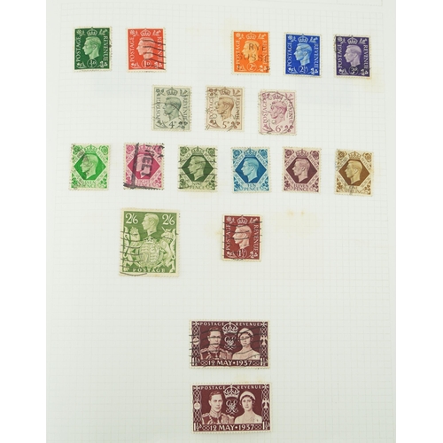 1793 - Victorian and later British stamps arranged in five albums including Seahorses and Silver Jubilee