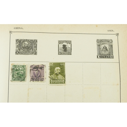 1786 - 19th century and later British and world stamps arranged in an album including Penny Reds