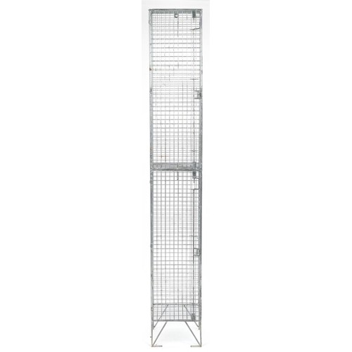 1100 - Industrial steel wire cage, 198cm H x 31cm W x 31cm D