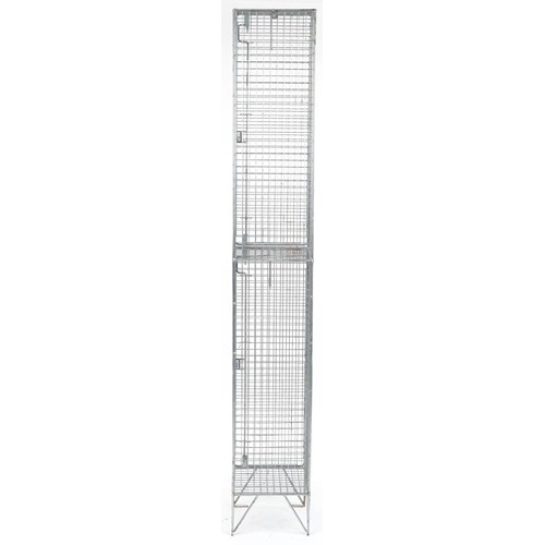 1100 - Industrial steel wire cage, 198cm H x 31cm W x 31cm D