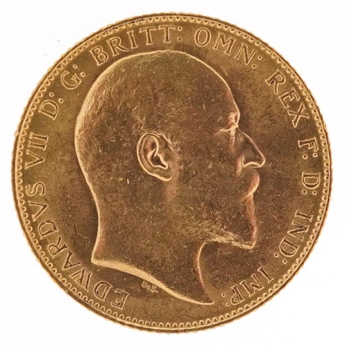 2013 - Edward VII 1907 gold sovereign