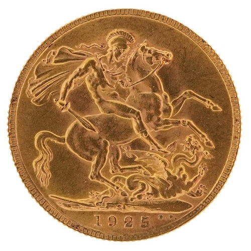 2019 - George V 1925 gold sovereign, South Africa Mint