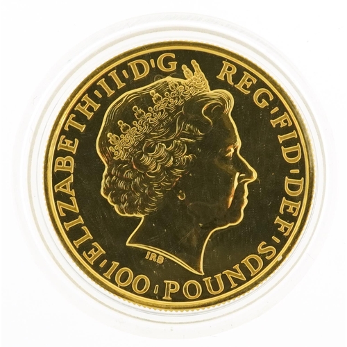 2049 - Elizabeth II 2015 Year of the Sheep one ounce fine gold one hundred pound coin