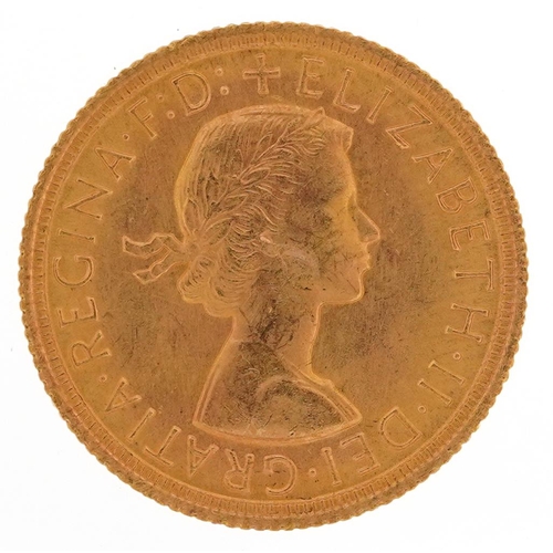 2022 - Elizabeth II 1966 gold sovereign