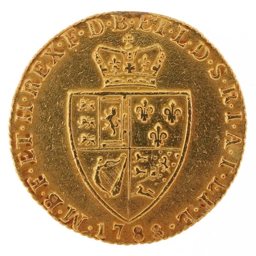 George III 1788 gold spade guinea