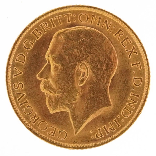 2015 - George V 1914 gold sovereign