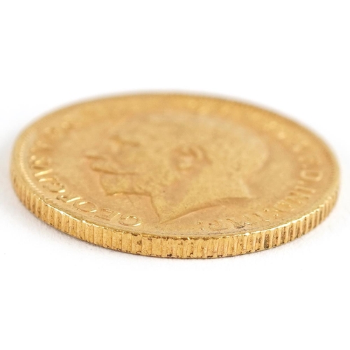 2015 - George V 1914 gold sovereign