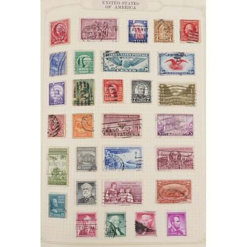 1757 - Collection of European and Commonwealth stamps arranged in two albums including Germany and France