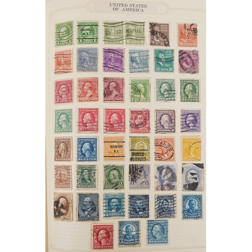 1757 - Collection of European and Commonwealth stamps arranged in two albums including Germany and France