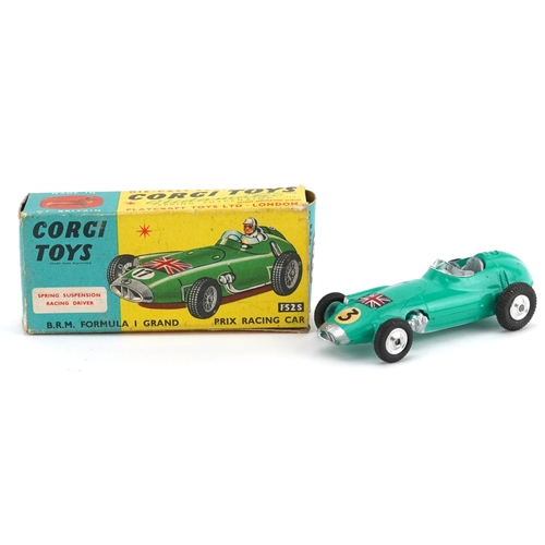 1600 - Corgi Toys BRM Formula I Grand Prix diecast racing car with box