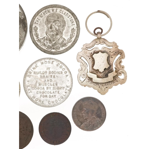 1544 - 18th century and later coinage and tokens including Johannes Pirate coin, Australian token manufactu... 