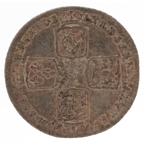 2064 - George II 1758 silver shilling