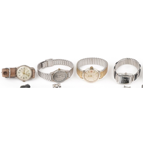 2812 - Vintage and later ladies and gentlemen's wristwatches including Smiths, Timex and Citizen