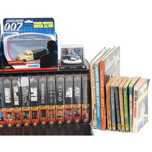 1641 - Vintage and later James Bond 007 toys and collectables including Corgi diecast figures with boxes, J... 