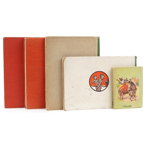 1791 - Five children's hardback books comprising Struwwelpeter, Epaminondas and his Mammy's Umbrella, The B... 