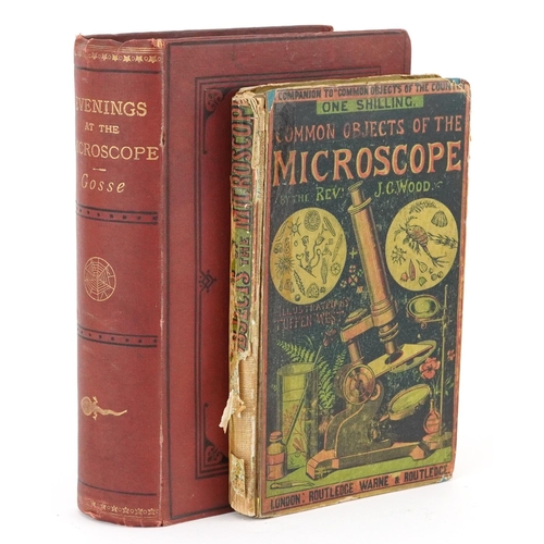 1784 - Two Scientific interest hardback books relating to microscopes comprising Common Objects of the Micr... 
