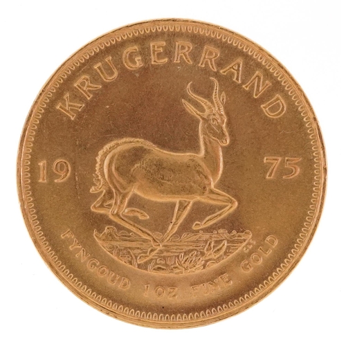 South African 1975 one ounce gold krugerrand