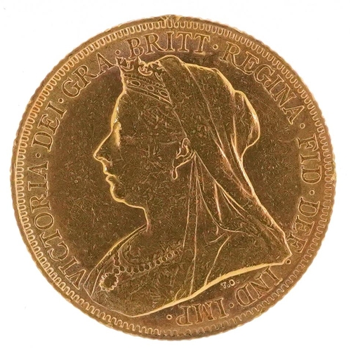 2011 - Queen Victorian 1899 gold sovereign