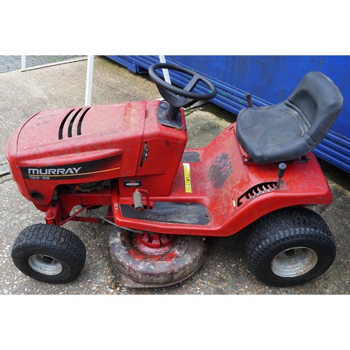 1091 - Murray 125CC five speed ride-on lawn mower