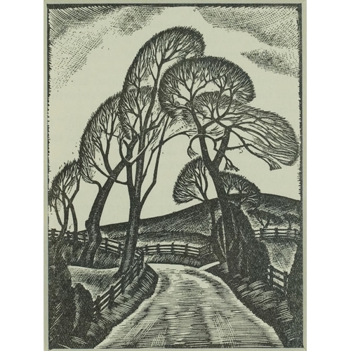 404 - Two early 20th century prints comprising Nessfield Road by John F Greenwood inscribed The London Mer... 