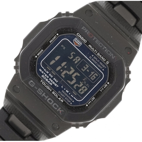 2785 - Casio, gentlemen's Casio G-Shock Multi-band 5 solar wristwatch, model 3063, with box, paperwork and ... 