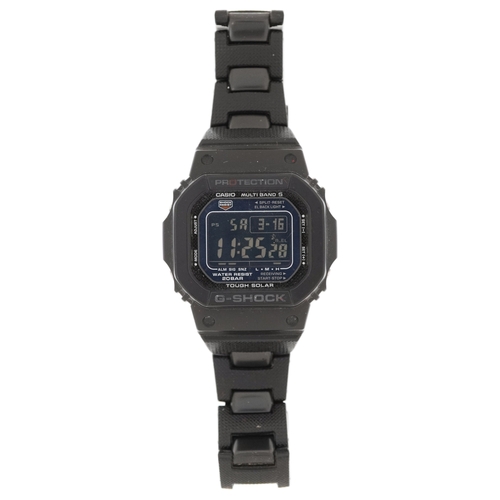 2785 - Casio, gentlemen's Casio G-Shock Multi-band 5 solar wristwatch, model 3063, with box, paperwork and ... 