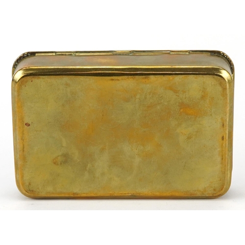 1849 - British military World War I brass Mary tin