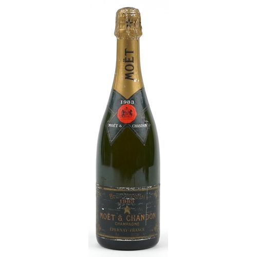 165 - Bottle of Moet & Chandon 1983 Champagne