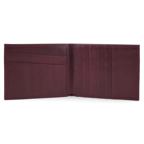 1661 - Gentlemen's Rolex red leather wallet