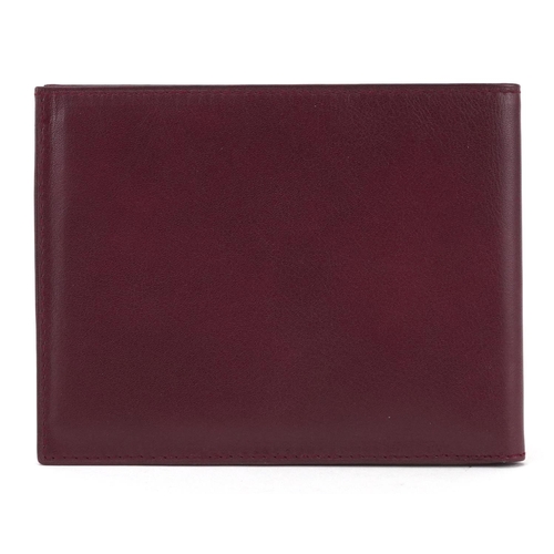 1661 - Gentlemen's Rolex red leather wallet