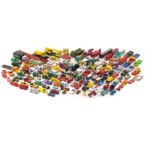 1627 - Extensive collection of vintage and later diecast vehicles including Corgi Major, Lledo, Matchbox  a... 