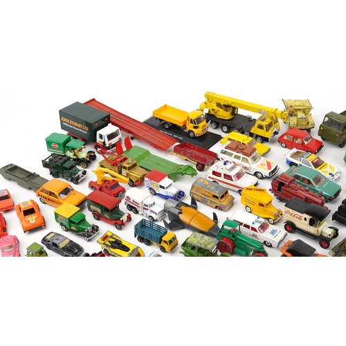 1627 - Extensive collection of vintage and later diecast vehicles including Corgi Major, Lledo, Matchbox  a... 