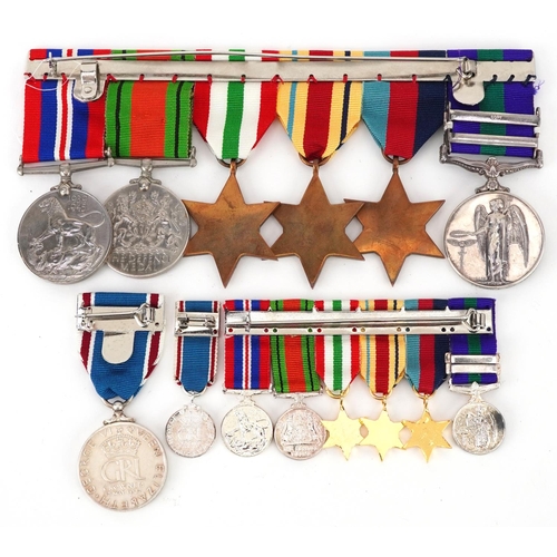 1811 - British military World War II seven medal group with dress medals including General Service medal wi... 