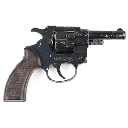 1920 - Vintage Italian Precise 880 starting revolver pistol, 16.5cm in length