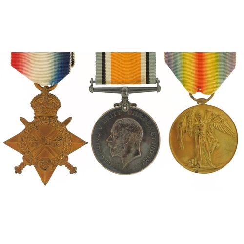 1805 - British military World War I Royal Navy trio awarded to J.30765.E.J.MAPP.A.B.R.N.