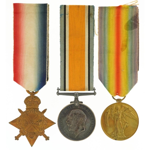 1805 - British military World War I Royal Navy trio awarded to J.30765.E.J.MAPP.A.B.R.N.