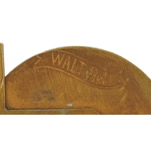 1836 - German military interest SS Walther belt buckle