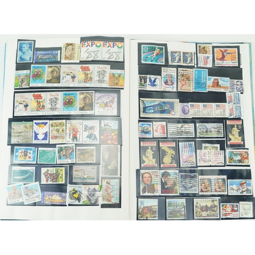 1763 - Collection of 19th century and later stamps arranged seven stock books and albums including Africa, ... 