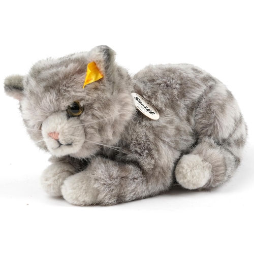 1608 - Steiff Kitty cat teddy bear, 24cm in length