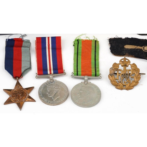 1814 - British military World War II Royal Air Force medal group relating to Leading Aircraftman L D Jones ... 