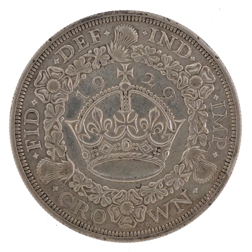 2091 - George V 1929 wreath crown