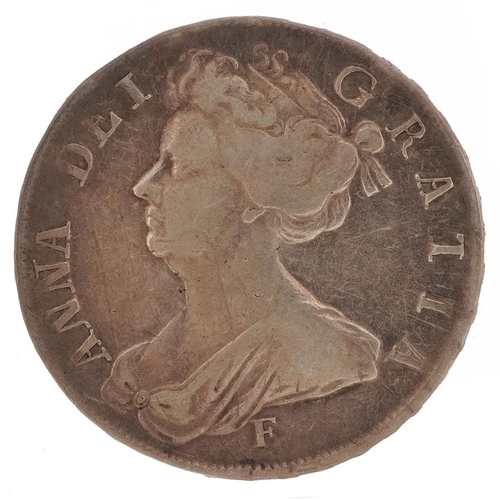 2061 - Queen Anne 1707 silver half crown