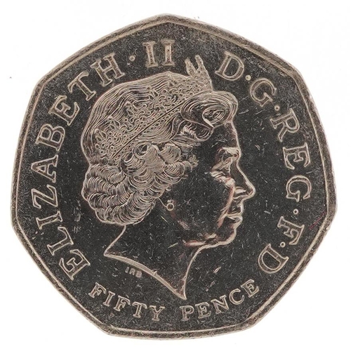 2185 - Elizabeth II 2009 Kew Gardens fifty pence piece