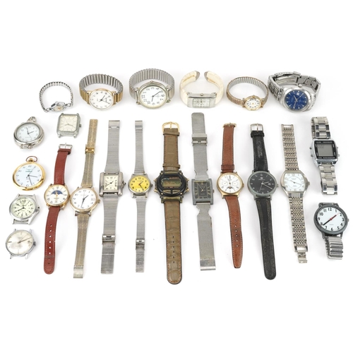 2810 - Vintage and later ladies and gentlemen's wristwatches including Ben Sherman, Citron, Sekonda, Ingers... 