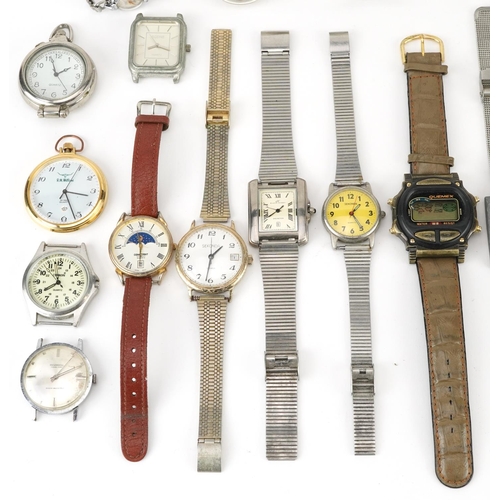 2810 - Vintage and later ladies and gentlemen's wristwatches including Ben Sherman, Citron, Sekonda, Ingers... 