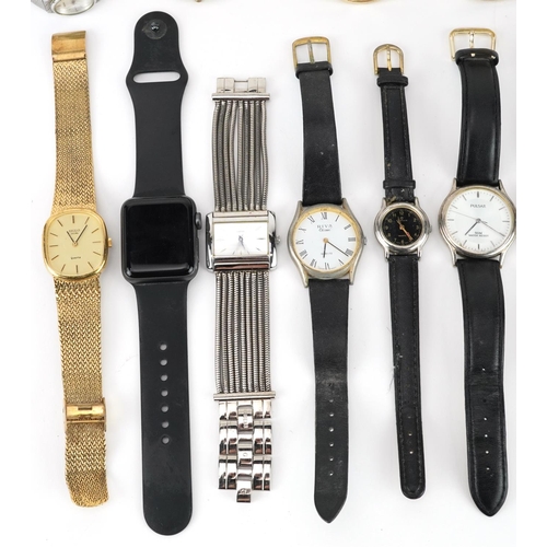 2814 - Vintage and later ladies and gentlemen's wristwatches including Mudu, Montine, Guess, Rotary and Ser... 