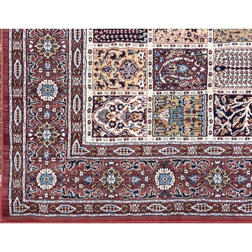 1221 - Pair of rectangular Persian style Valby Ruta rugs, each 195cm x 133cm