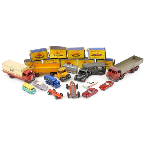 1610 - Vintage diecast vehicles, some with boxes, including Matchbox Series, Timpo Toys, Dinky Supertoys Gu... 