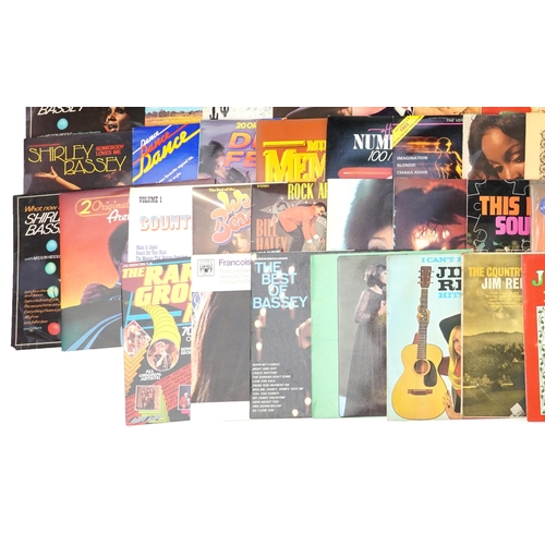 1272 - Vinyl LP records including Elvis Presley, Jim Reeves, Shirley Bassey and This Is Soul