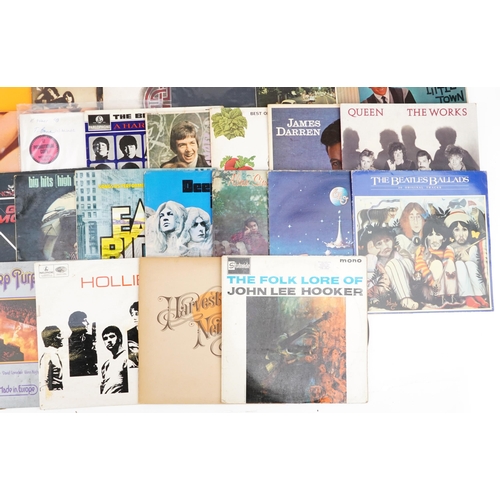 1274 - Vinyl LP records including The Who My Generation, The Beatles White Album numbered 0606754, Love, Pi... 